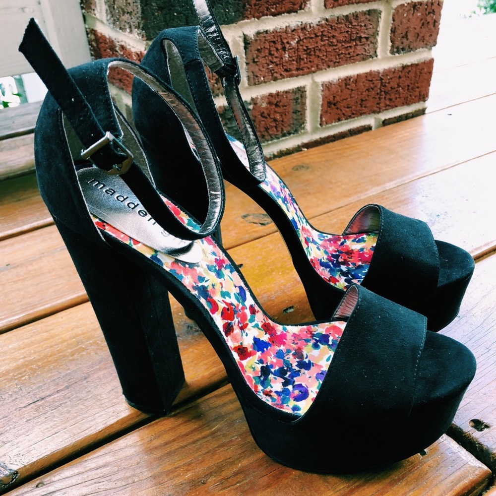 black heels